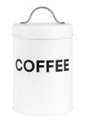 Ver imagem 1 de Pote Lata de Mantimentos Industrial Coffee - Linha Dom:branco