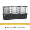 Balcão Confeitaria Vanguard Plus Tripla (refrigerada, Quente e Seca) Cvptrqs 2300 - Refrimate 220v - 2