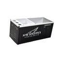 Ver imagem 5 de Organizador de Mesa Porta Caneta Conteiner em Metal - Nyk Logistics