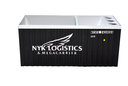 Ver imagem 1 de Organizador de Mesa Porta Caneta Conteiner em Metal - Nyk Logistics
