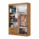 Ver imagem 2 de Guarda Roupa Casal Lu 4 Portas 2 Gavetas Carioca Móveis Cinamomo