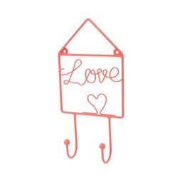 Cabideiro Metal Wire Home Vermelho 9X4X19Cm - Urban - 2