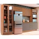 Ver imagem 1 de Kit Cozinha Modulada 5 Peças Botanic 6 Peças (2aéreos+1balcão+2paneleiros+1complemento) M665