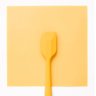 Espatula Pao Duro Reta Silicone e Mini Amarelo Kids 2un - 2