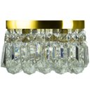 Ver imagem 3 de Lustre De Cristal Legitimo Wonderwall 20x20 Dourado