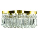 Ver imagem 2 de Lustre De Cristal Legitimo Wonderwall 20x20 Dourado