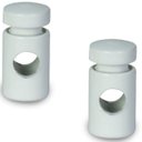 Ver imagem 1 de Kit Com 2 Desviador De Cabo Para Pendentes Lustre Branco