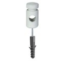 Ver imagem 4 de Kit Com 2 Desviador De Cabo Para Pendentes Lustre Branco