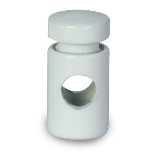Desviador para Fio Pendente Luminária Lustre Teto Branco