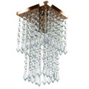Ver imagem 4 de Kit 1 Lustre Cristal Acr. Sweet + 2 Lustres Spark Cobre