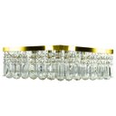 Ver imagem 2 de Lustre De Cristal Legitimo Wonderwall 40x40 Dourado