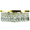 Ver imagem 3 de Lustre De Cristal Legitimo Wonderwall 30x30 Dourado