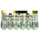 Ver imagem 2 de Lustre De Cristal Legitimo Wonderwall 30x30 Dourado
