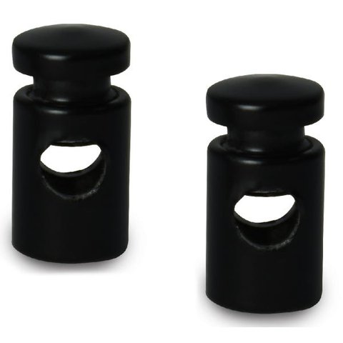 Kit Com 2 Desviador De Cabo Para Pendentes Lustre Preto