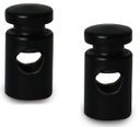 Ver imagem 1 de Kit Com 2 Desviador De Cabo Para Pendentes Lustre Preto