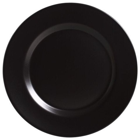 Conjunto Prato Raso 28,5Cm Preto Acetinado - Alleanza