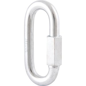 Mosquetão com rosca 1/8" leve galvanizado - Vonder