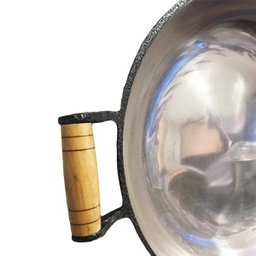 Panela Tacho Frigideira de Aluminio Fundido para Hotel Preta - 2