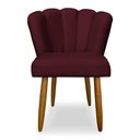 Ver imagem 4 de Cadeira para Mesa de Jantar Flor Moderna Balaqui Decor Bordo