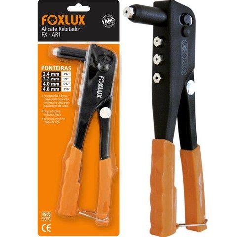 alicate rebitador Foxlux