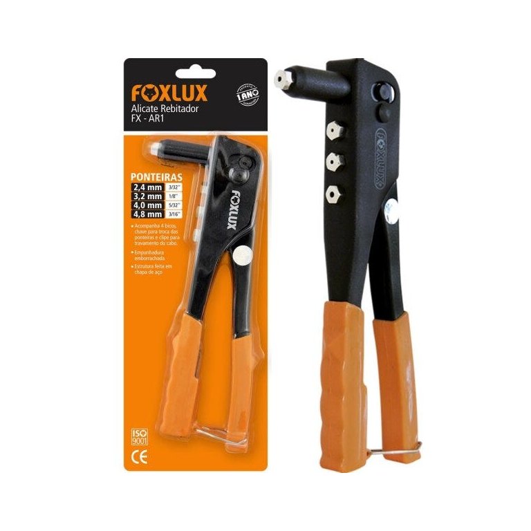 alicate rebitador Foxlux