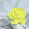 Porta Guardanapo Botão de Rosa EVA (Amarelo Confeti) - 4 unidades - 1