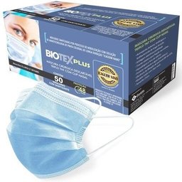 Mascara Antiviral Que Elimina Vírus - Temos Anvisa E Unicamp - azul ou branca - 1