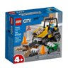 Lego City Caminhoes de Obras Rodoviarias 58 Pcs 60284 - 1