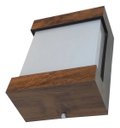 Ver imagem 4 de Arrandela para Paredes Moderna de MDF 20 cm Estrutura Imbuia  40120