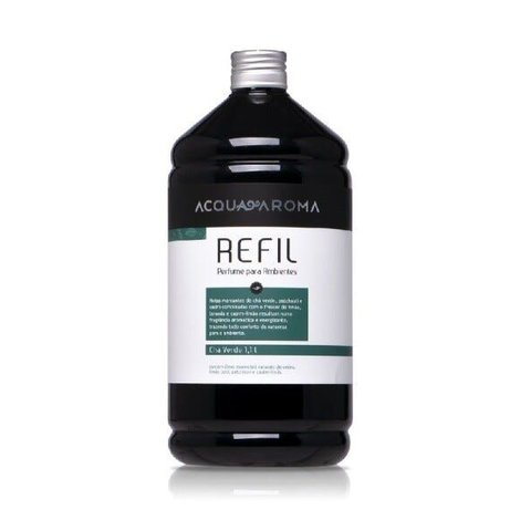 Refil Perfume para Ambientes - Acqua Aroma - Chá Verde - 1,1l