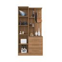 Ver imagem 3 de Armário Multiuso Cômoda Brisa 1p Amendola com Espelho - Demóbile