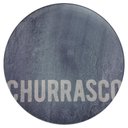 Ver imagem 1 de Prato Raso Churrasco Stone 28cm Tramontina em Porcelana Decorada Avulso Sortido Almoço Jantar