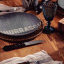 Ver imagem 4 de Prato Raso Churrasco Stone 28cm Tramontina em Porcelana Decorada Avulso Sortido Almoço Jantar