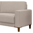 Ver imagem 6 de Sofá 3 Lugares Sala Estar Living 214cm Zaire M22 Linho Areia - Mpozenato
