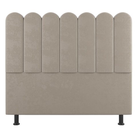 Cabeceira Cama Box Solteiro Lana 100cm Linho Bege - Abmaza