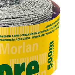 Arame Farpado 500 Metros Nelore 1,60mm 1078 Morlan - 3