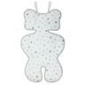 Almofada para Bebê Conforto, Carrinho de Bebê, Cinza, Clingo - 1