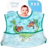 Babador Impermeável Dino com Bolso Coletor, Clingo - 2