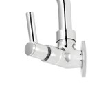 Ver imagem 3 de Torneira Cozinha Parede Bica Movel Arejador Articulado 1/4v