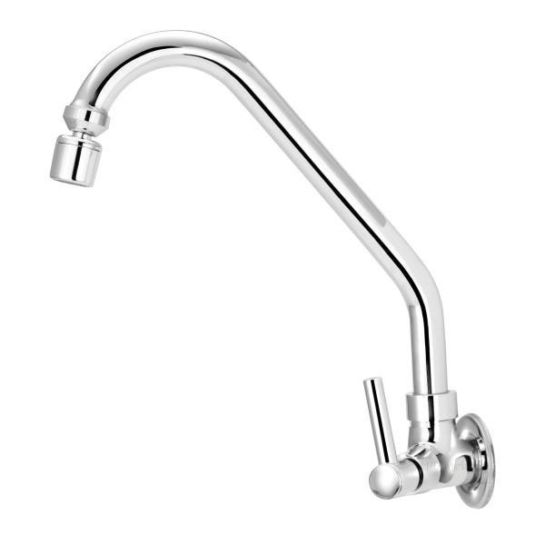 Torneira Cozinha Parede Bica Movel Arejador Articulado 1/4v - 1