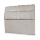 Ver imagem 2 de Cabeceira Imperador Para Cama Box Solteiro 120cm Suede - Renascer Decor:Bege