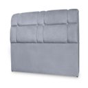 Ver imagem 2 de Cabeceira Imperador Para Cama Box Solteiro 120cm Suede - Renascer Decor:Cinza
