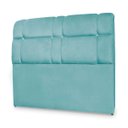 Ver imagem 2 de Cabeceira Imperador Para Cama Box Solteiro 120cm Suede - Renascer Decor:Turquesa