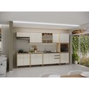 Ver imagem 5 de Cozinha Modulada Completa 7 Peças com Vidro e Tampo Brise Luciane Móveis