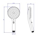 Ver imagem 3 de Ducha Manual Flex Redonda com Multijatos Cromado Deca