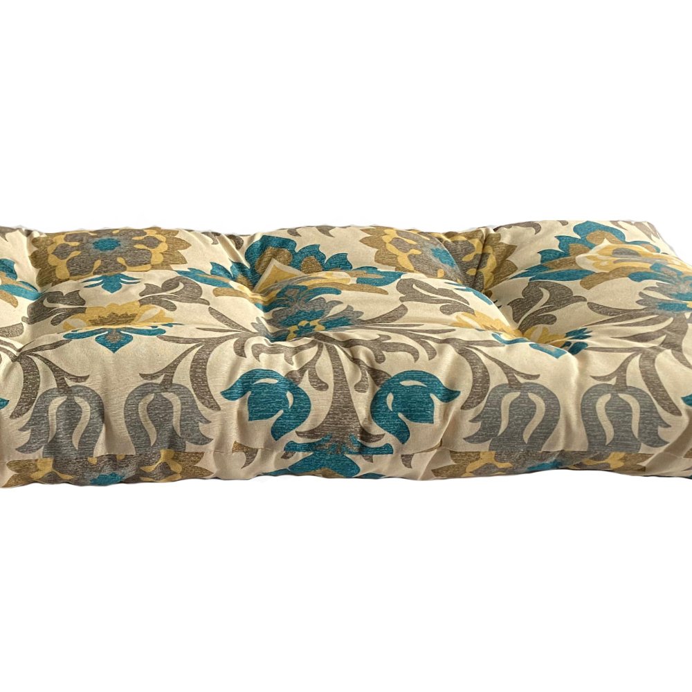 Almofada Assento para Banco Futton 110x45cm - Wendy Azul Fastlar Almofada para Banco - 3