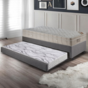 Ver imagem 1 de Bicama Box Solteiro Linho 96x203x28 cm com Colchão Airtech Ortobom Molas Ensacadas