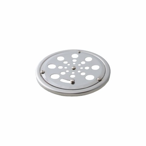 Grelha Redonda C/ Caixilho 10cm Perflex Complementos