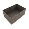 Cesta Organizadora Le de Nylon Trançada com Alça Cinza 21x13x9cm - 7