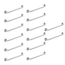 Ver imagem 1 de Alça de Apoio Barra Inox Kit 14 Unidades 70cm Segurança Deficiente Idoso Parede Corrimao